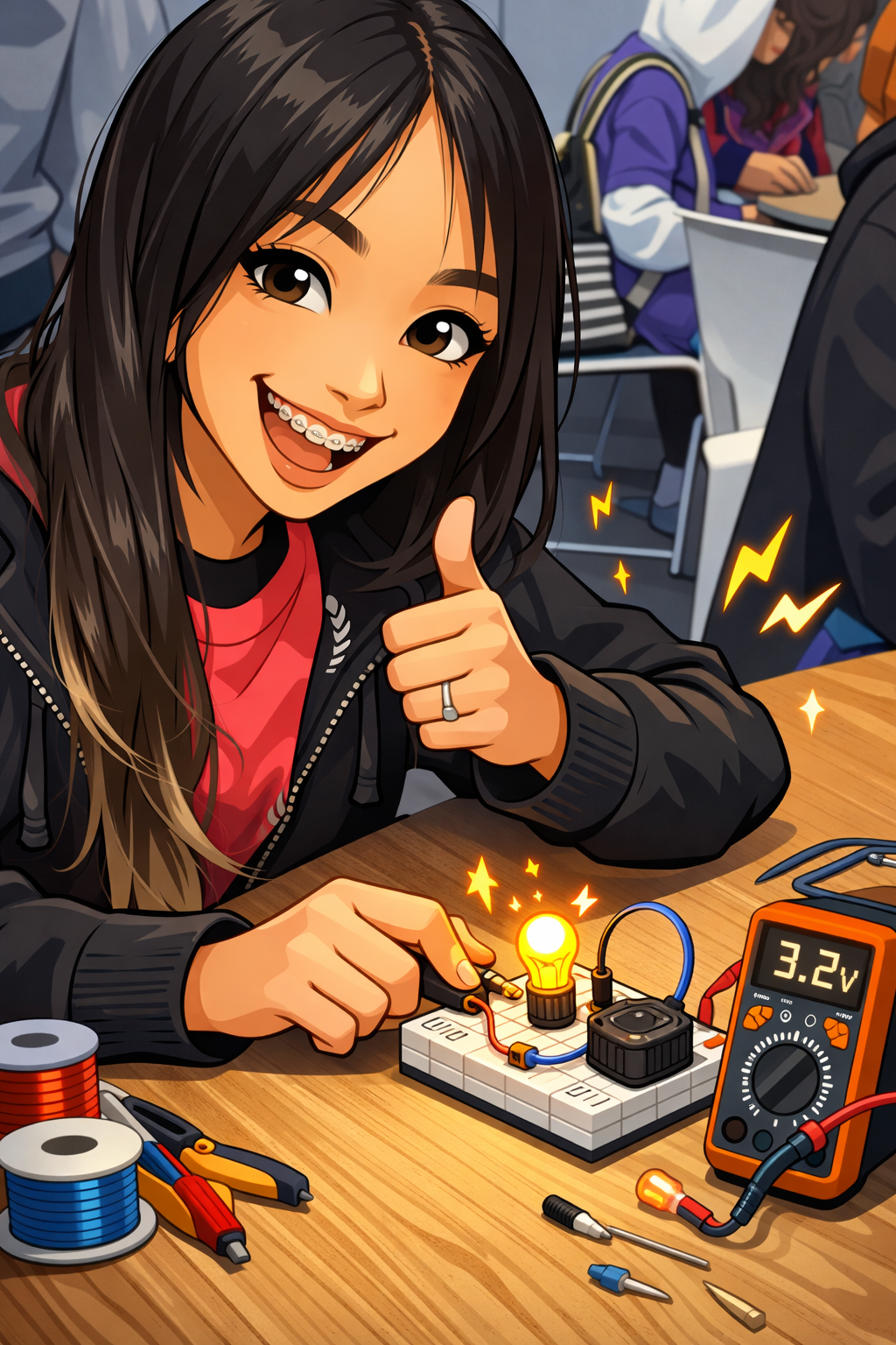 Problem solved. A successful circuit and a proud moment.