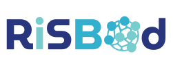 RisBoard logo with stylized blue and green text and a hexagonal molecular structure icon