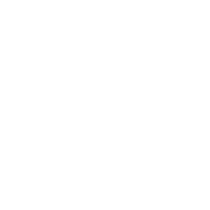 Un logotipo en blanco y negro con letras estilizadas 'LA' y una rosa en medio, invertido en una composición simétrica.