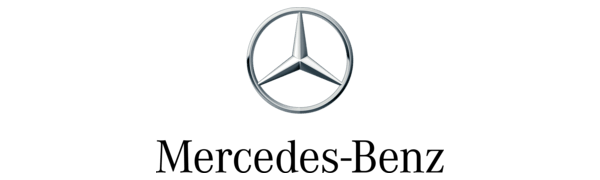Mercedes-Benz logo above the company name written in black text.