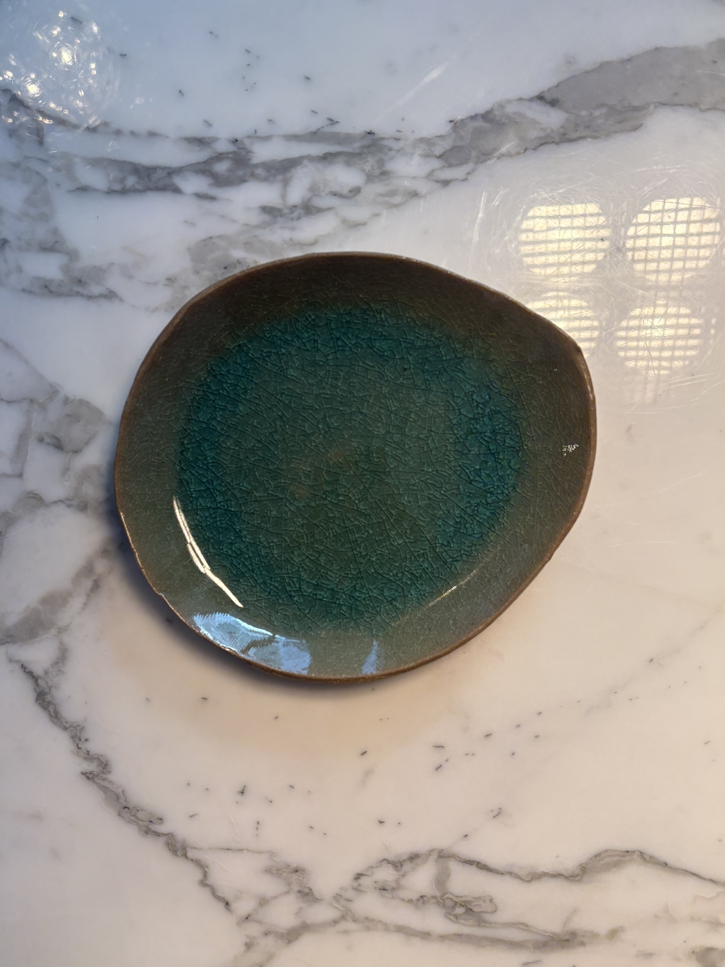 Hors D'oeuvre Plate in Chrysoprase