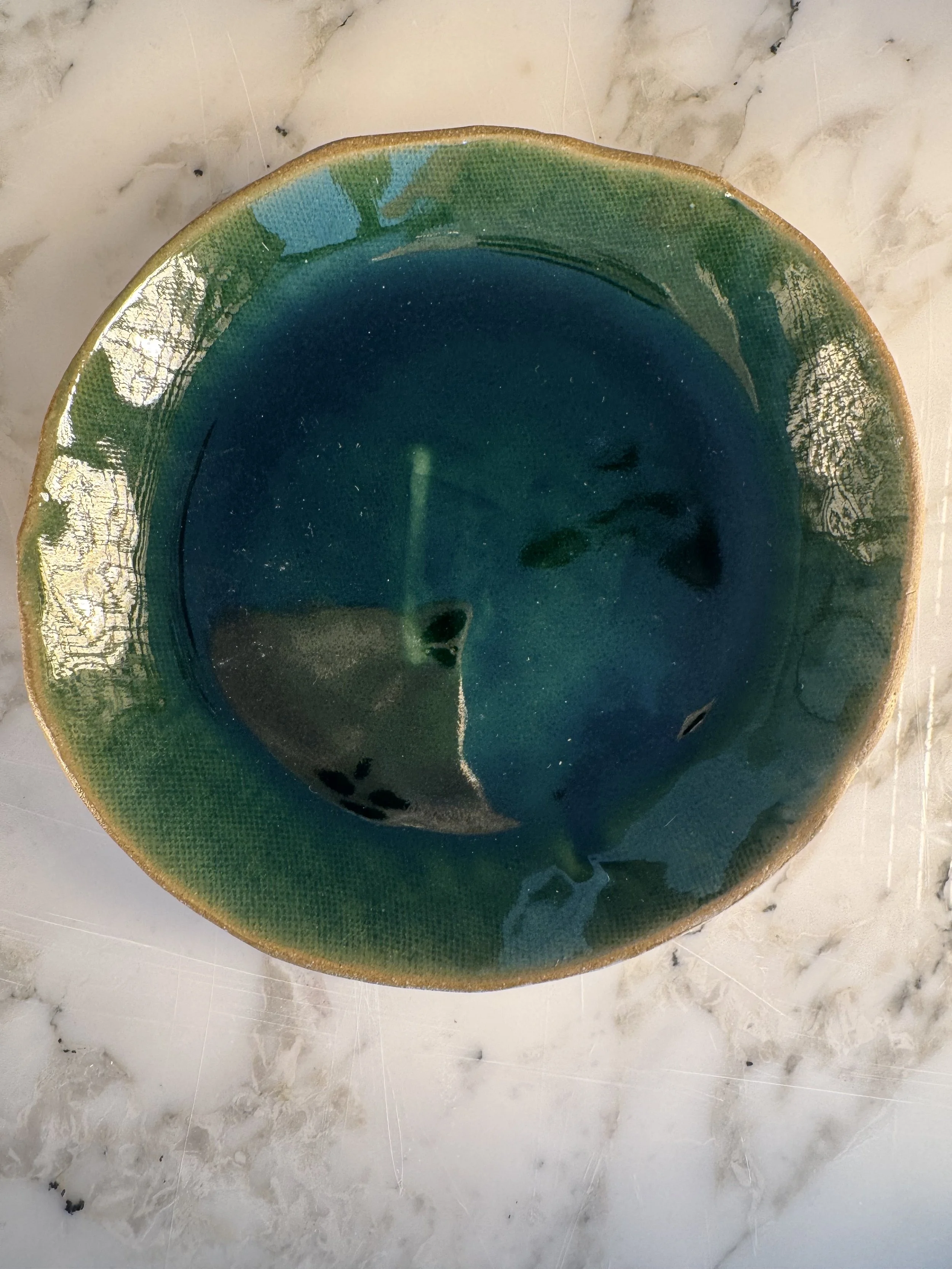 Hors D'oeuvre Plate in Emerald