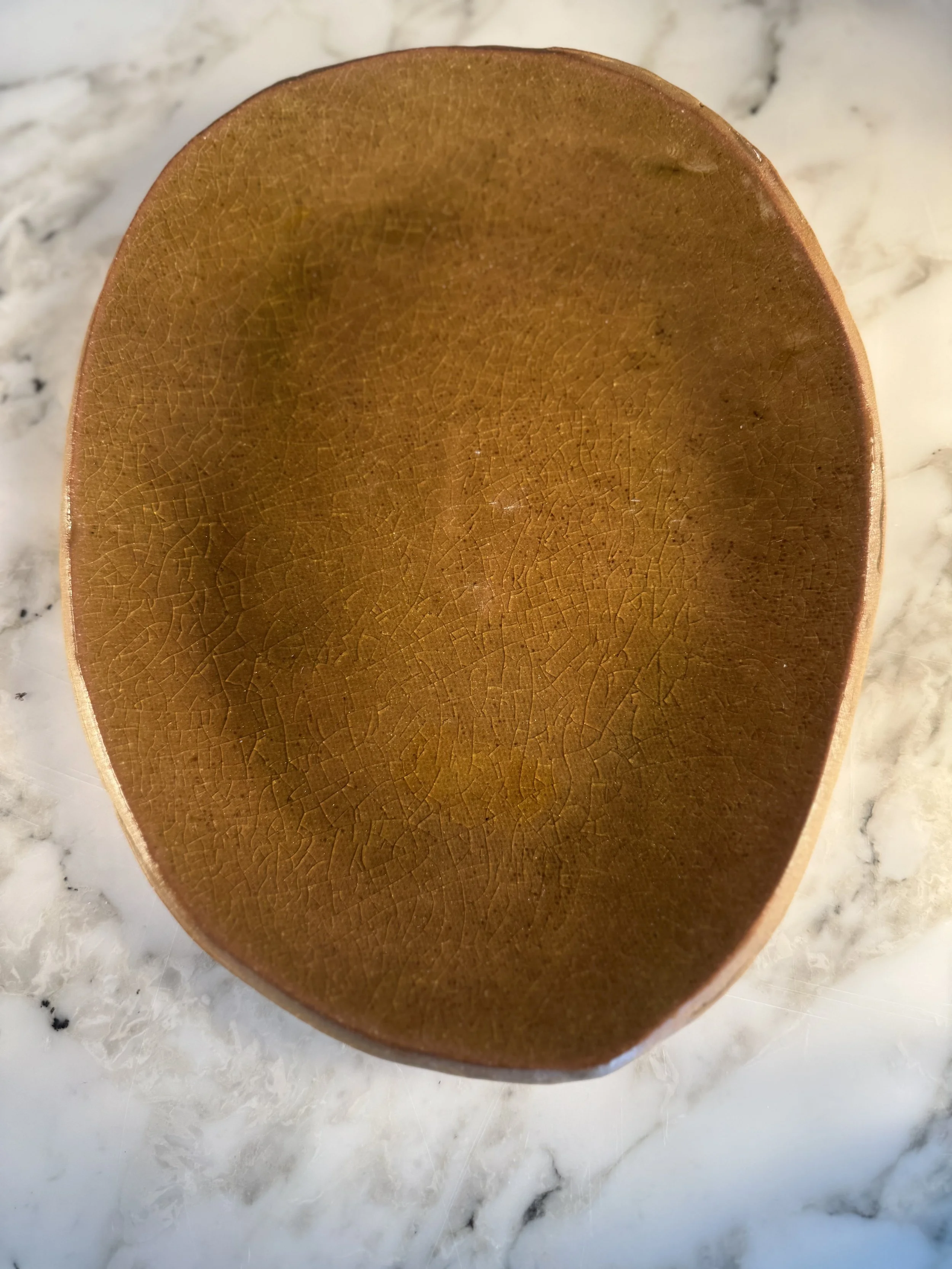 Salad/Desert Plate in Citrine Zest