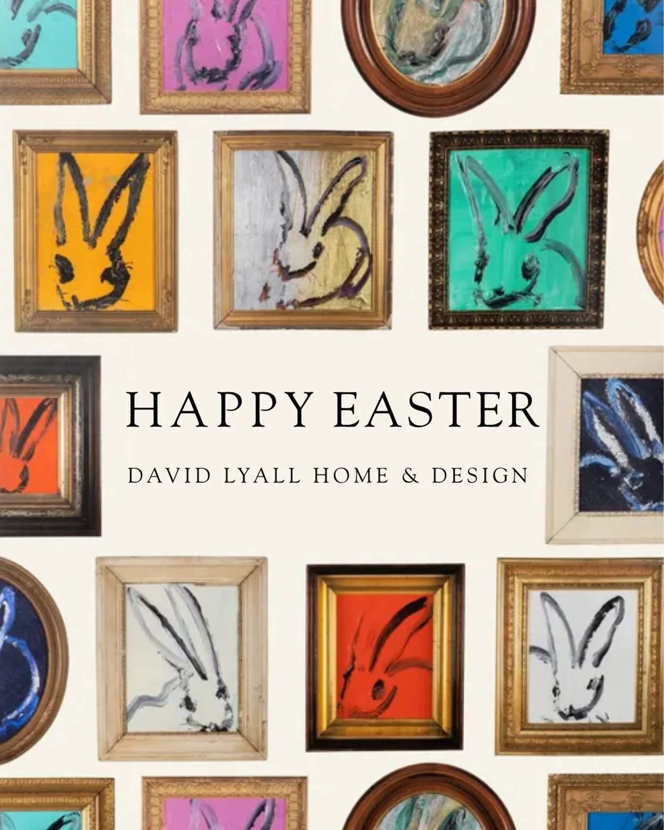 Wishing all who celebrate a happy and blessed Easter.

(Bunny print wallpaper by Lee Jofa, available at David Lyall Home &amp; Design)

#interiordesign #interiordesignstudio