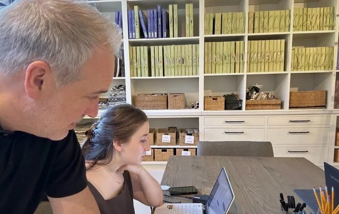 A peek at today&rsquo;s client presentation for their new build.

We&rsquo;re leaning into a fresh, textural palette-warm woods, soft neutrals, and organic layers-balanced with just enough contrast to keep it interesting.

#interiordesign #interiorst