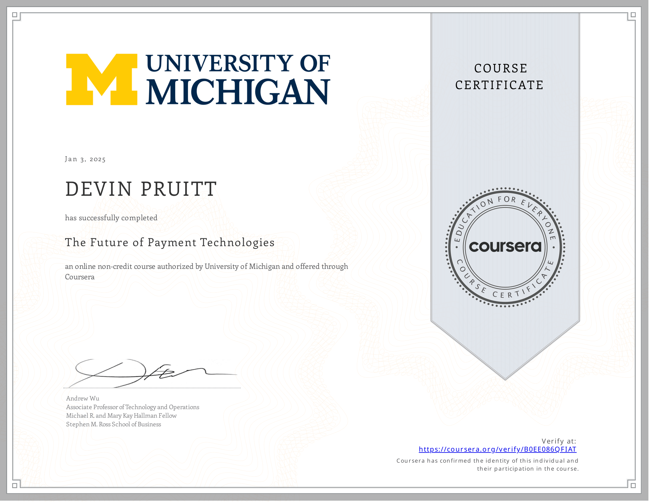 The Future of Payment Technologies