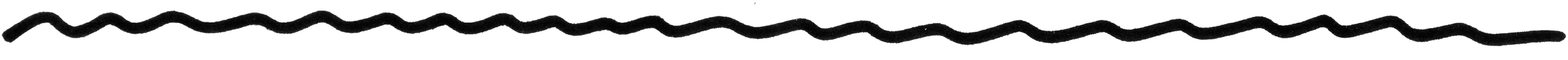 A black and white line drawing of a squiggly, wavy line box.