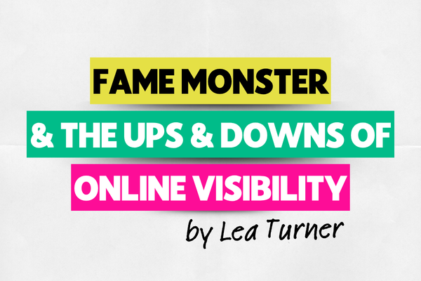 I'm really famous in a very small corner of the internet.