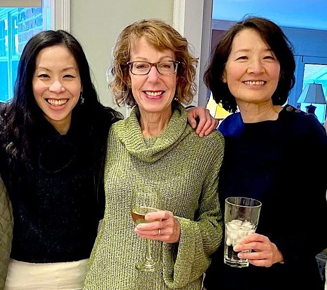 Left: Jeannette and Teresa with Board Member Janice Mueller