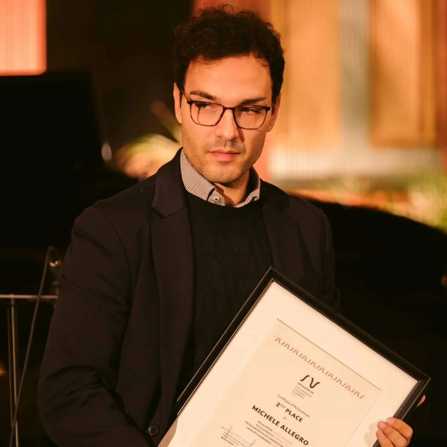 Congratulations to Michele Allegro, the winner of Garth Newel’s 12th International Composition Competition