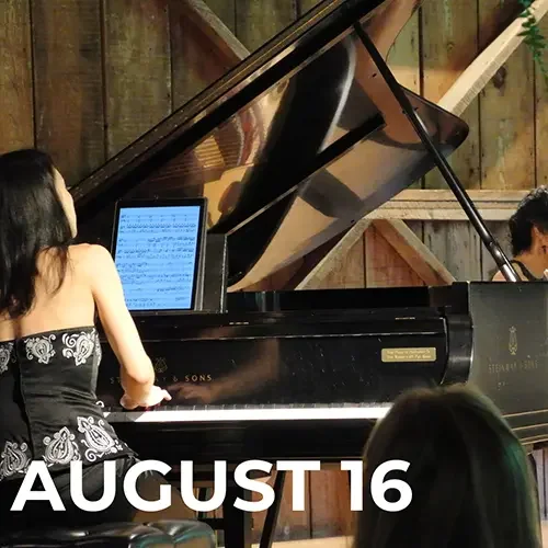 Sunday, 3pm – Piano Weekend