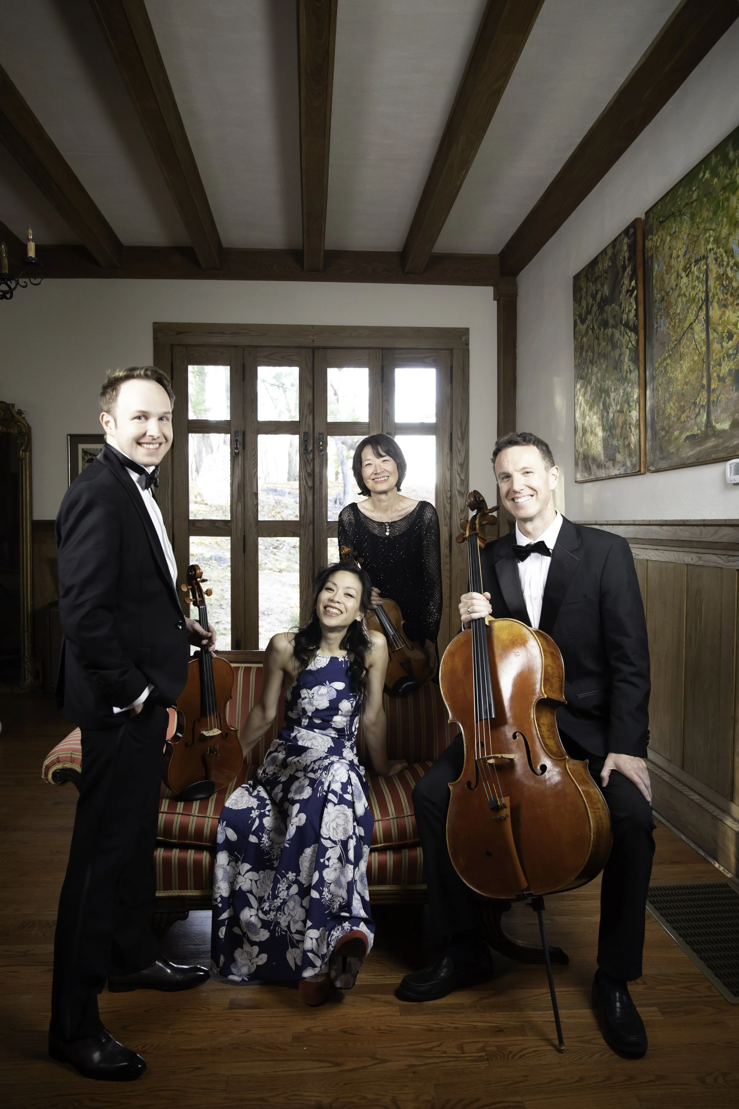 Garth Newel Piano Quartet with Aisslinn Nosky