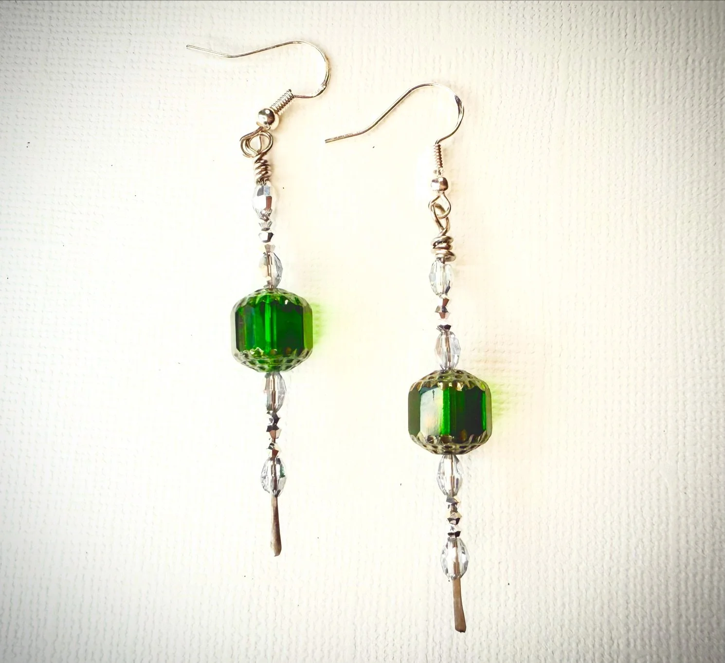 Chezch Glass Spike earrings