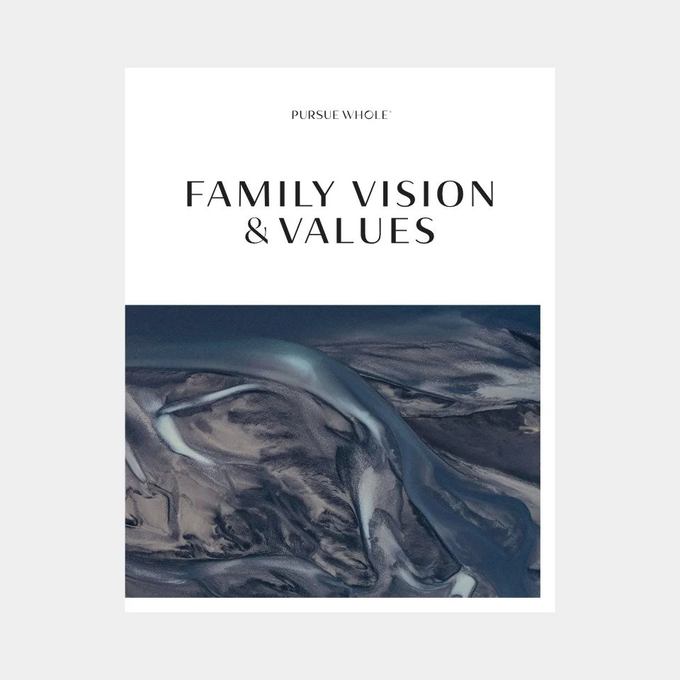 Family Vision and Values (Physical workbook)