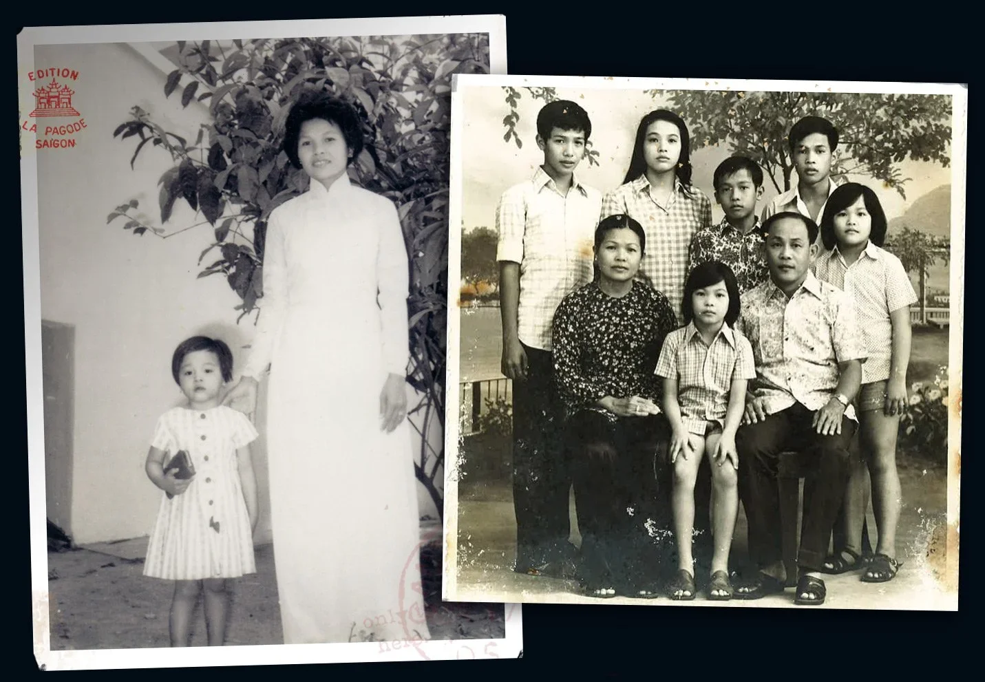  Young Sophie &amp; Mom • The entire Banh clan 