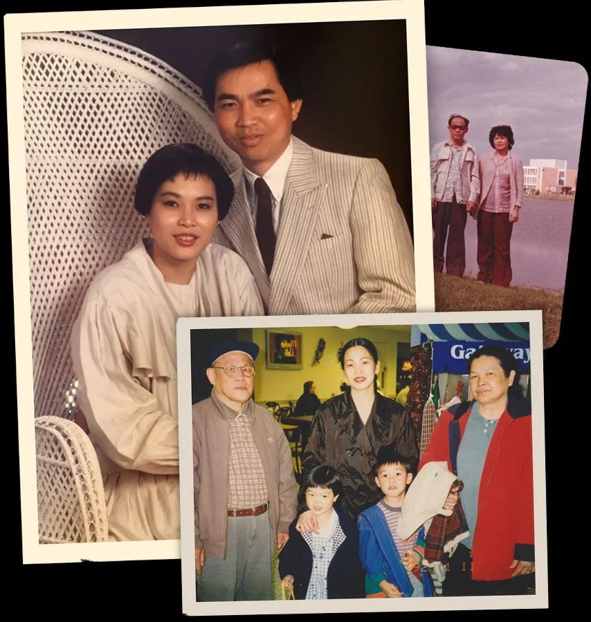  Sophie &amp; Sowady • Dad, Sarah &amp; Christopher, Yen, Mom 