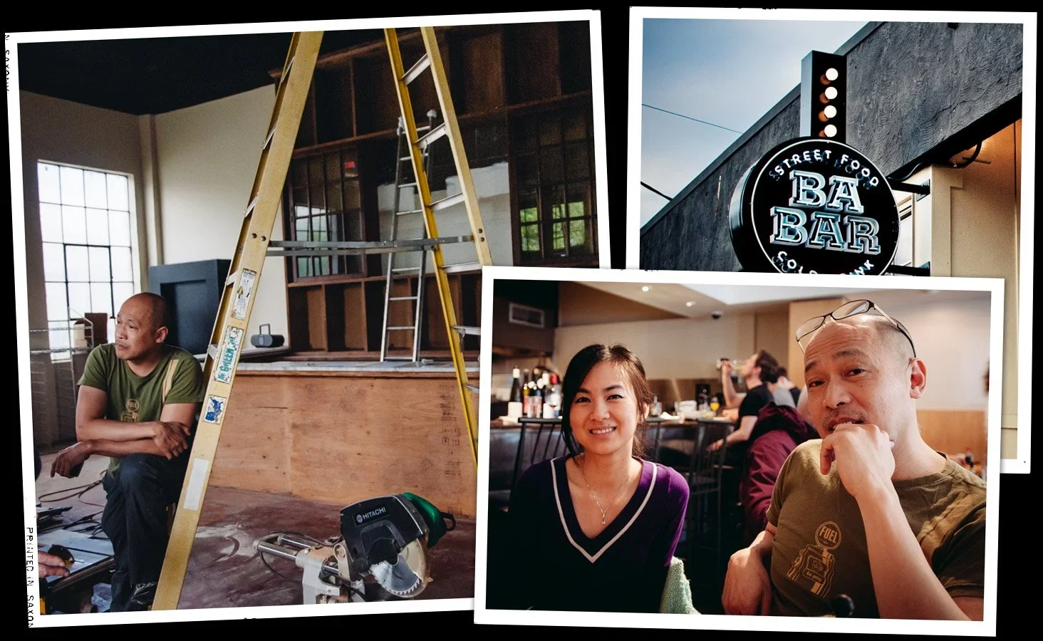  Eric during Ba Bar construction • Teresa &amp; Eric working on Ba Bar plans during brunch at Monsoon 