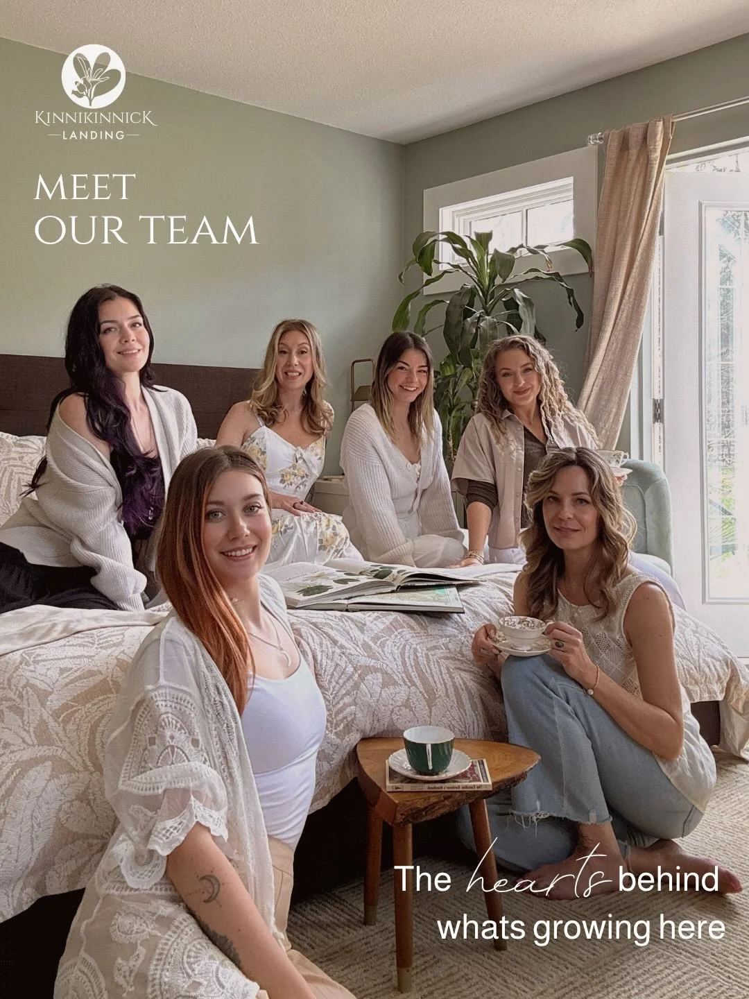 The hands and hearts behind this place 🌿 A group of people who care deeply about this space, the land, and the experience we&rsquo;re creating together.

And yes&hellip; we&rsquo;re also a ton of fun 🤍

Come meet the team, gather with us, and bring