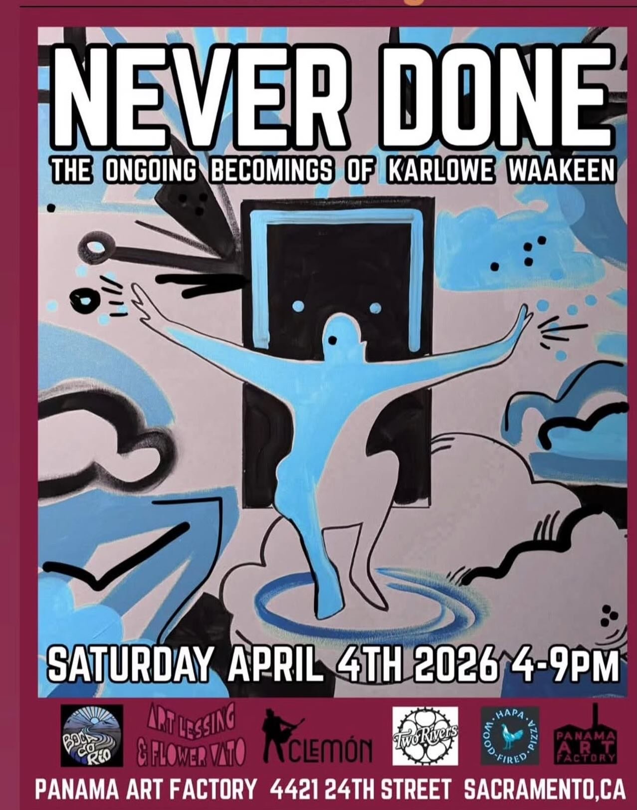 Countdown is ON!  3 Bands, Rad Art Show, Kids Art Class for just $20, Pizza, Beer, Wine. FREE Admission. @clemon77 @artlessingflowervato @boca.do.rio @karlowe_waakeen @of.the.rust.studios @hapawoodfiredpizza @tworiverscider @panama.art.factory 🎸🎷🖼