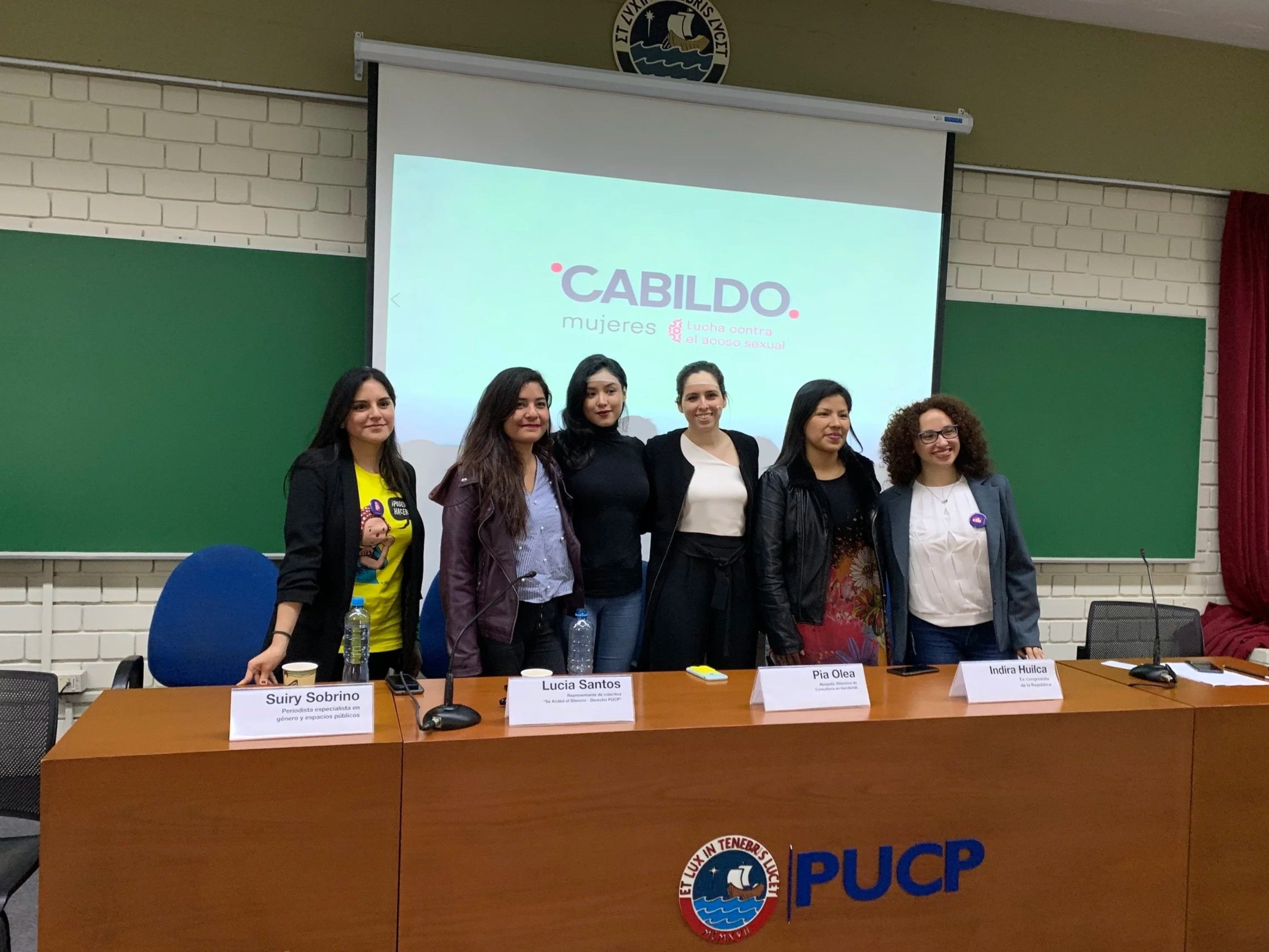 Cabildo mujeres: Lucha contra el acoso sexual