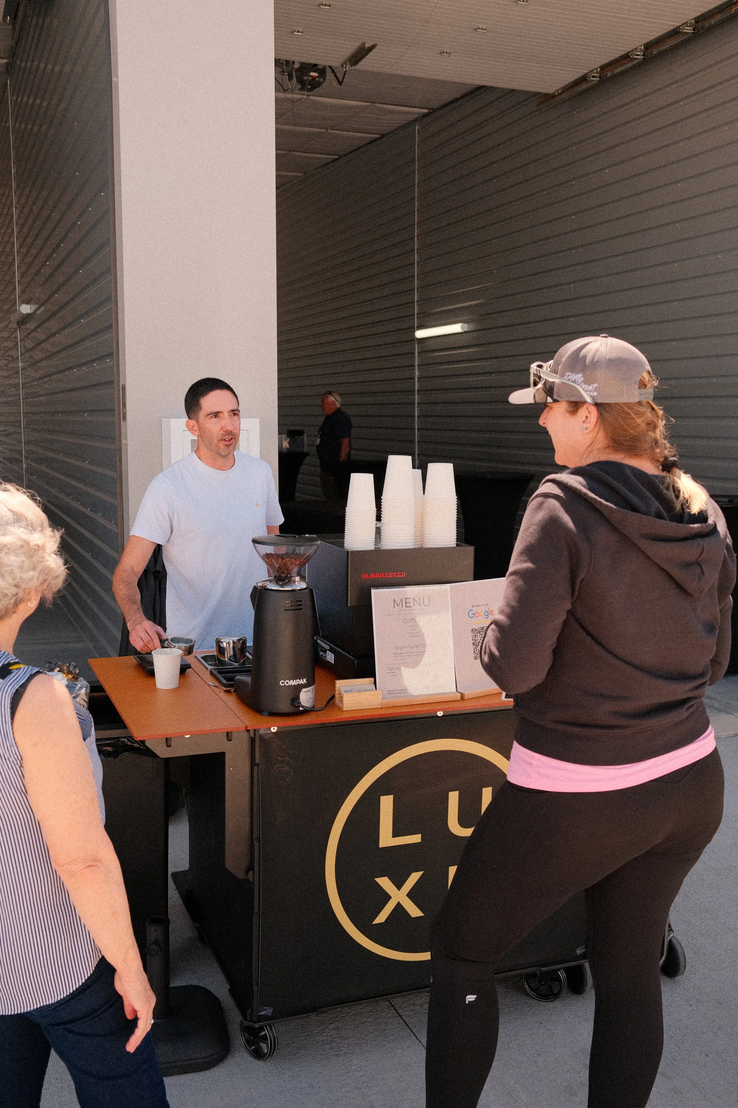 Interacting with customer for brand integration Luxelocker