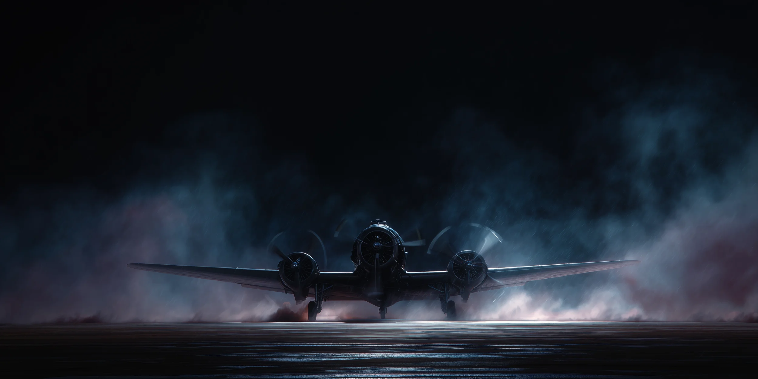 Fo-Fighter in mysteriösem Nebel