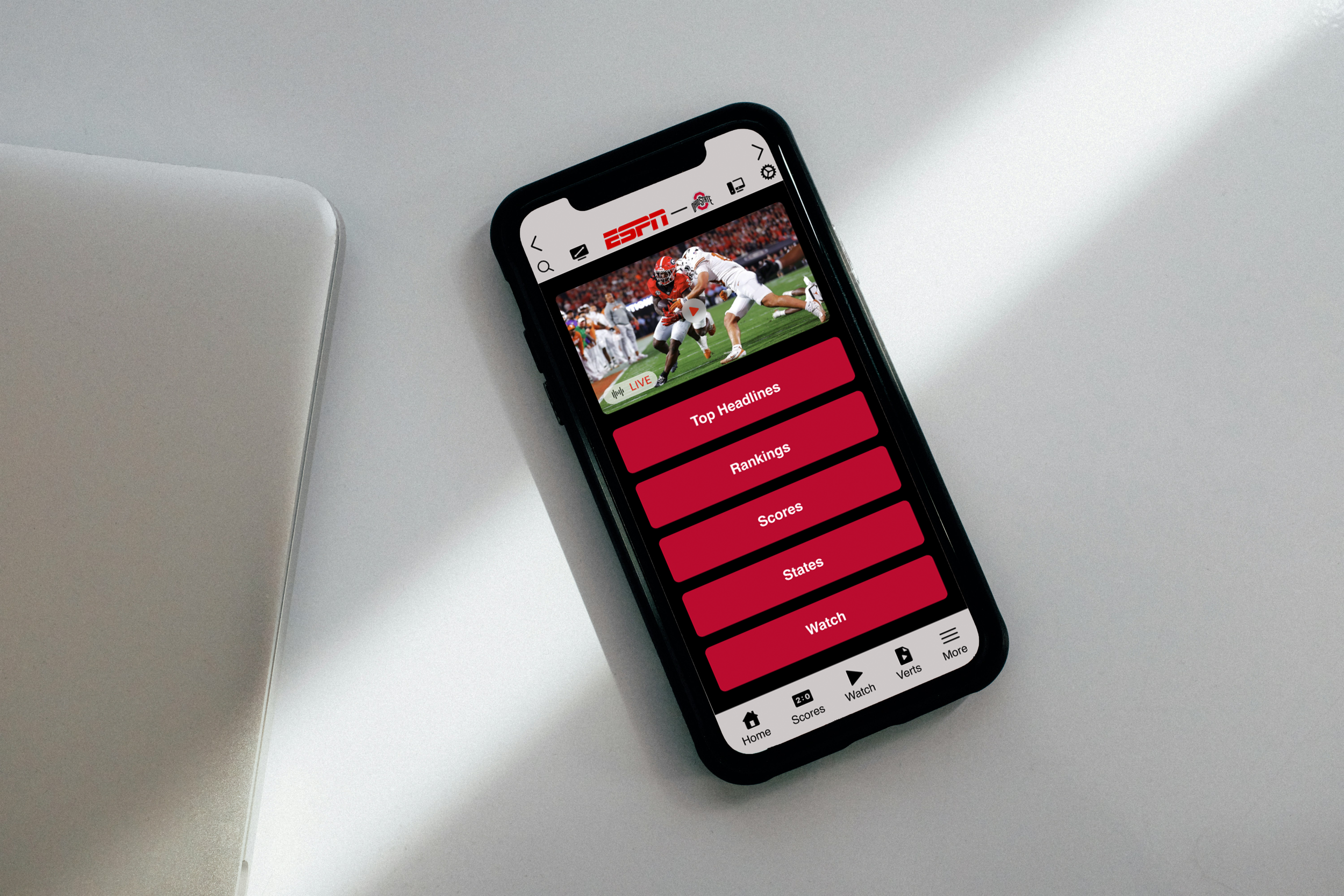 College football mobile app-School Project