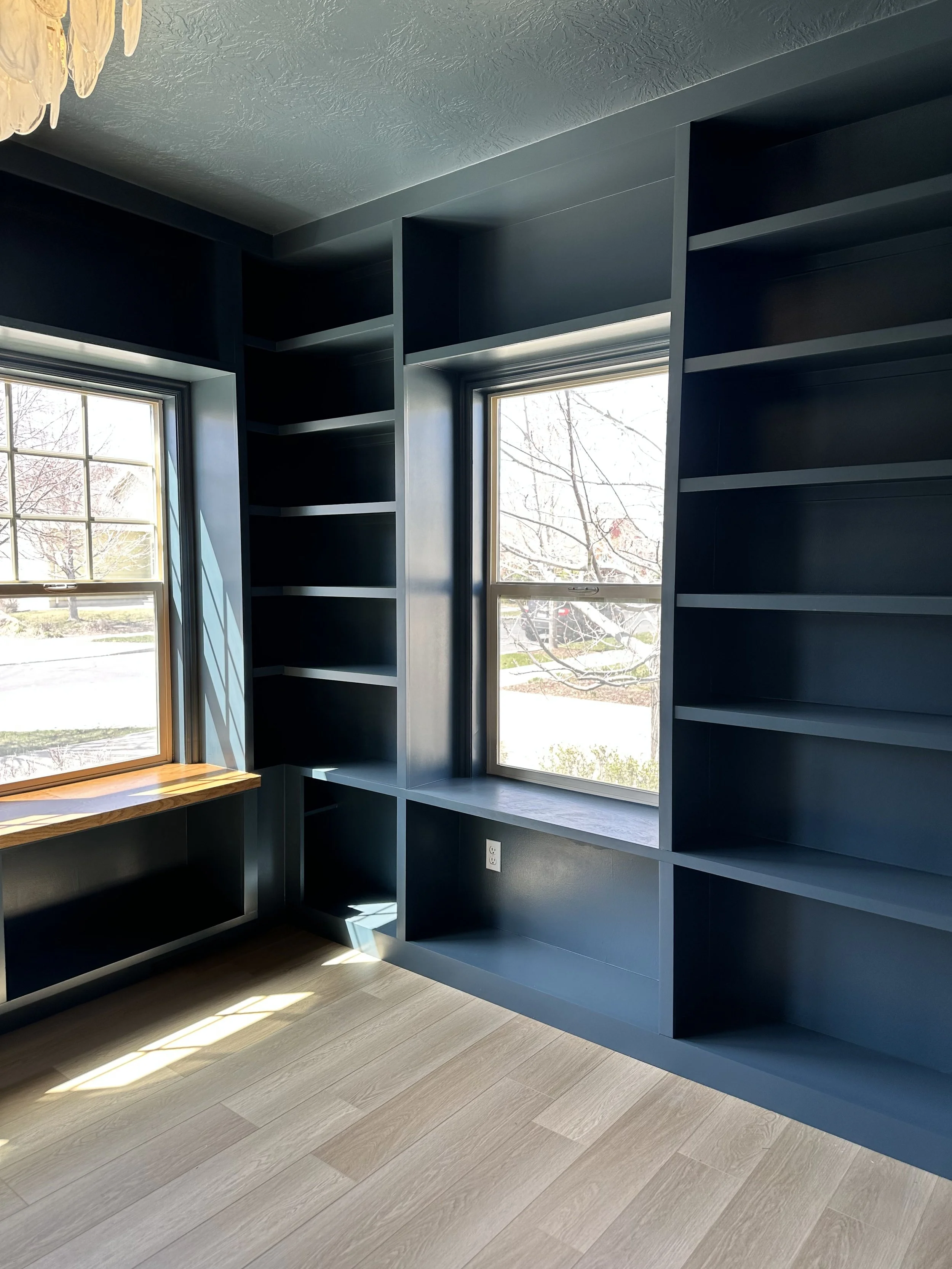 home office and library