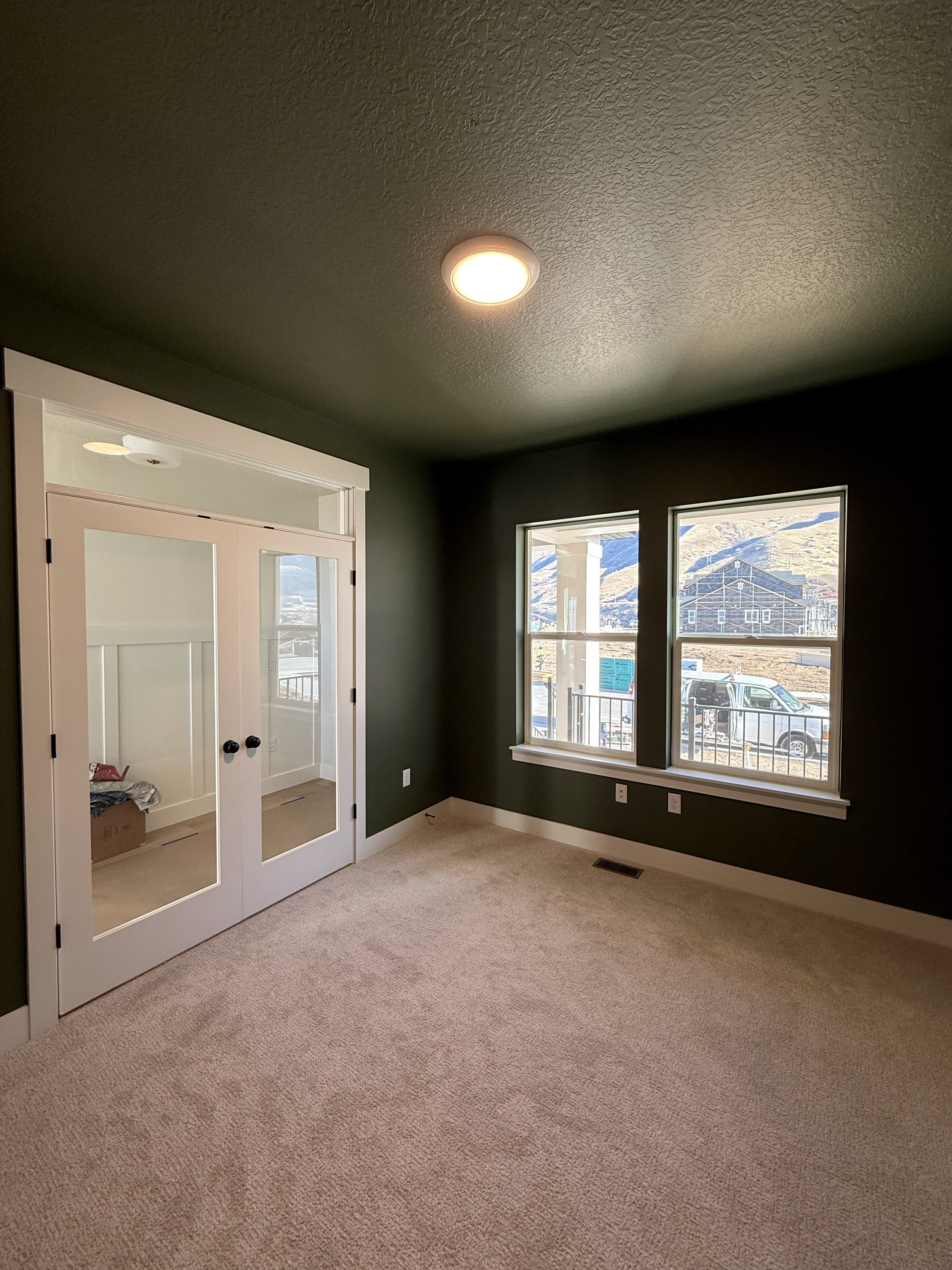 doors, walls and ceiling