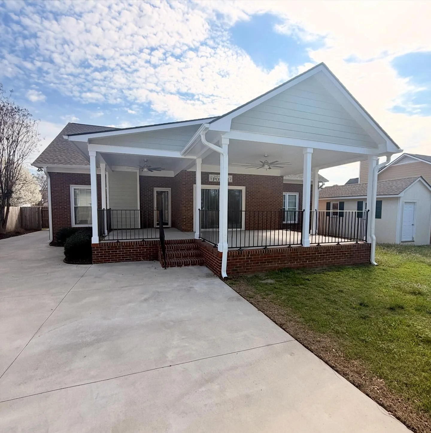 Did you know we got you COVERED when it comes to covered porches? Let&rsquo;s transform your outdoor space today, give us a call!