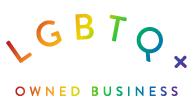 LGBTQ+ Owned Business Logo