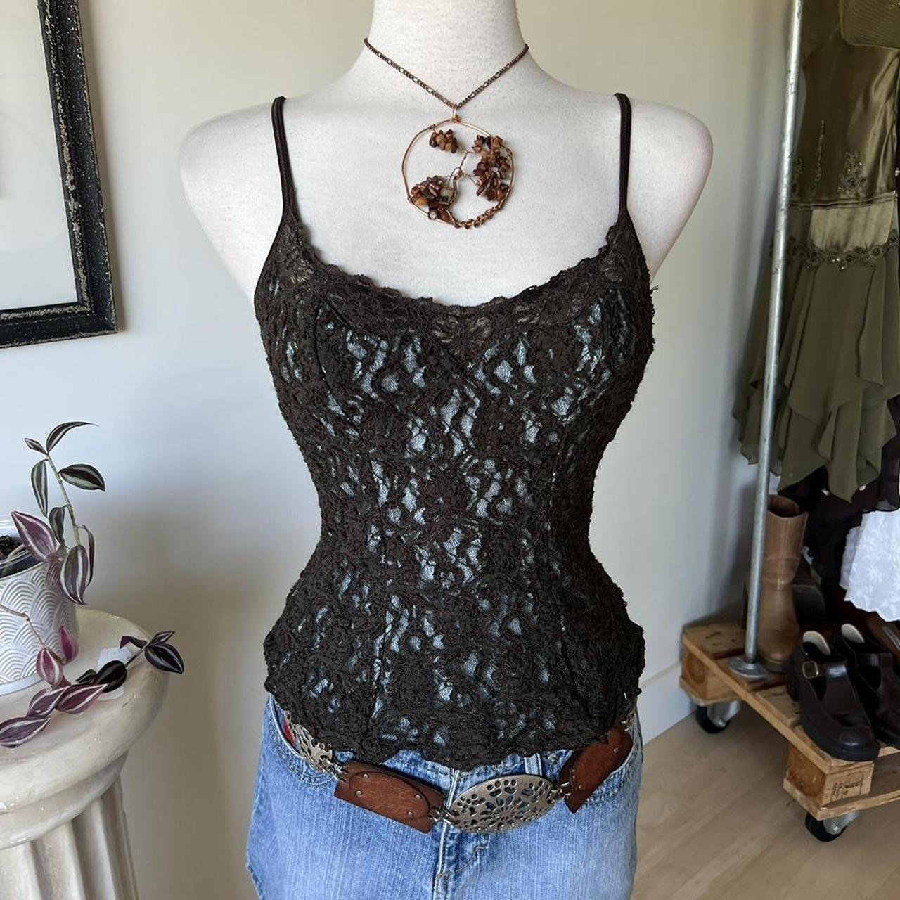 Vintage Lace Tank Top
