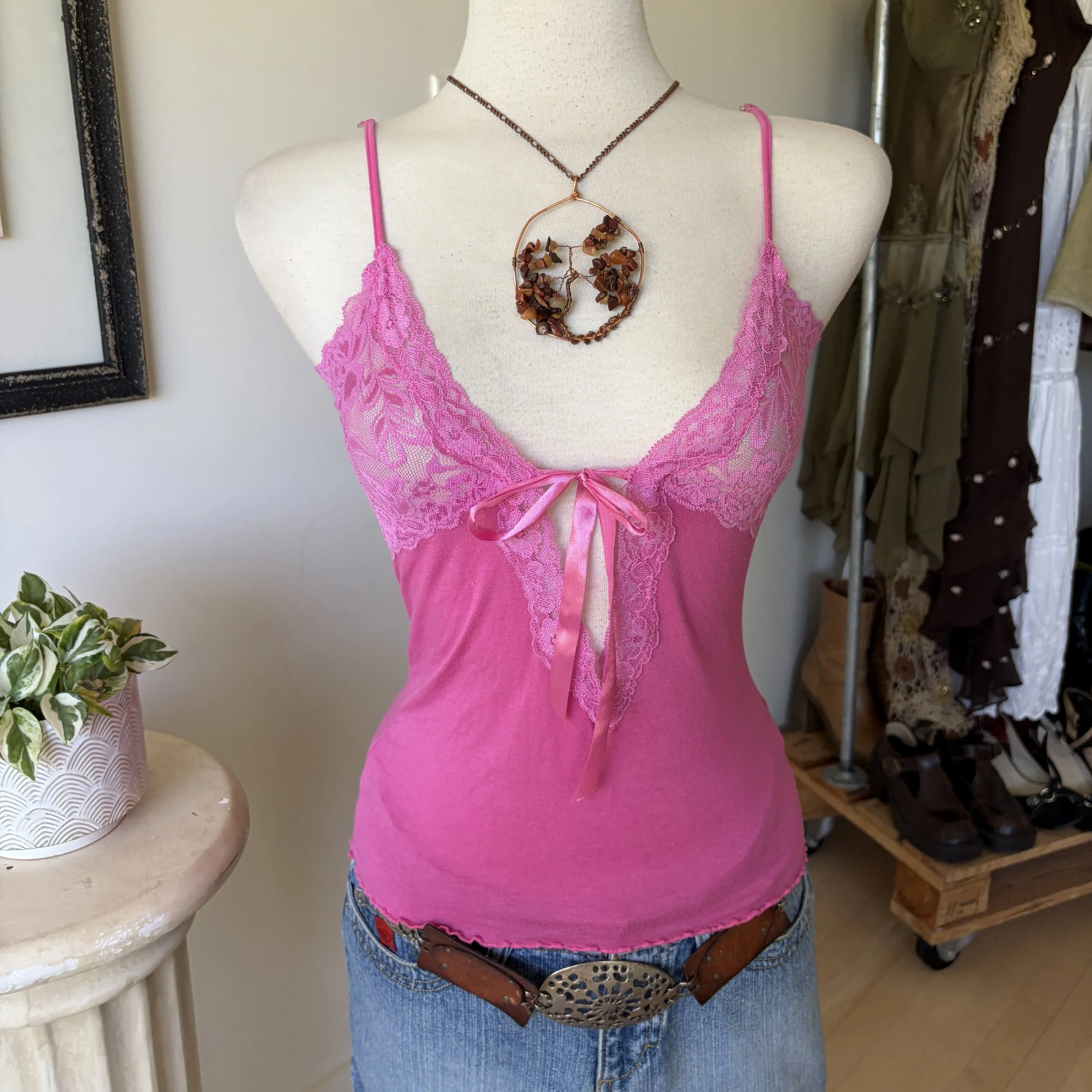 Floral Lace Cami Top