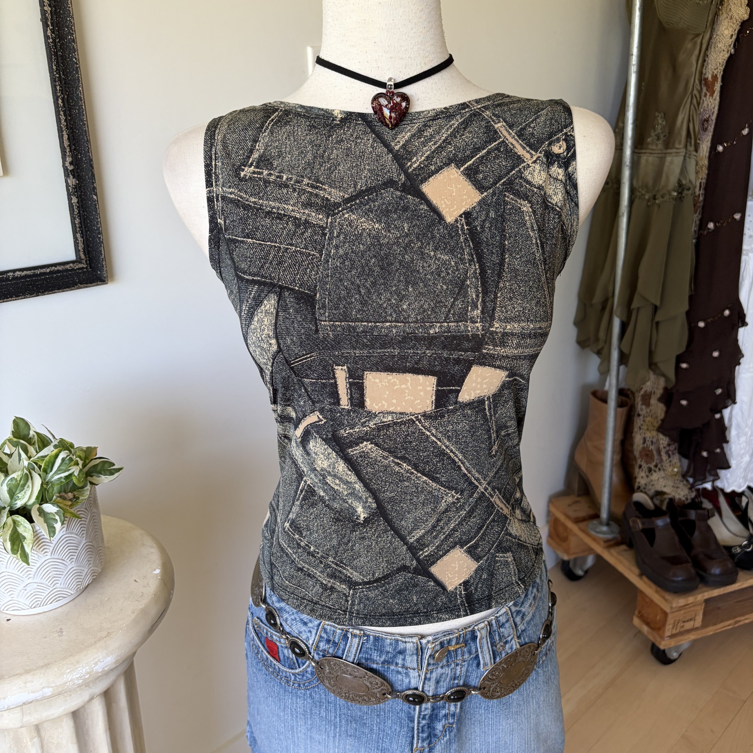 Vintage Graphic Tank Top