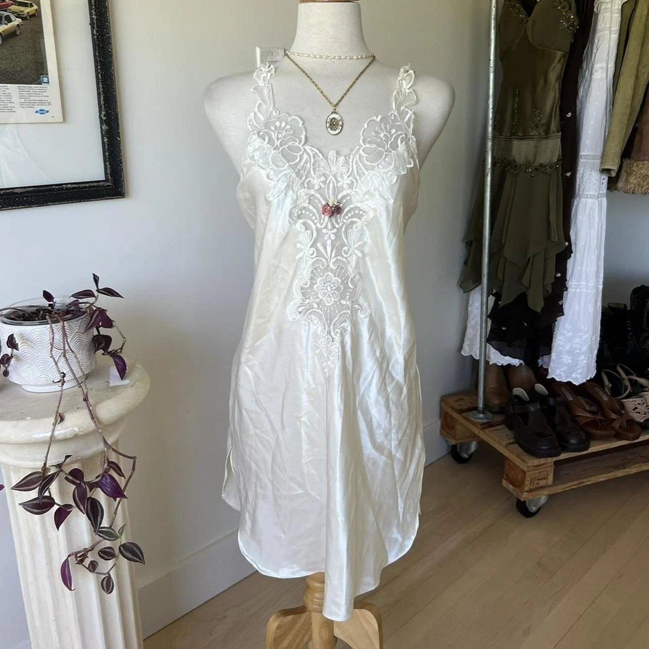 Bridal Mini Slip Dress