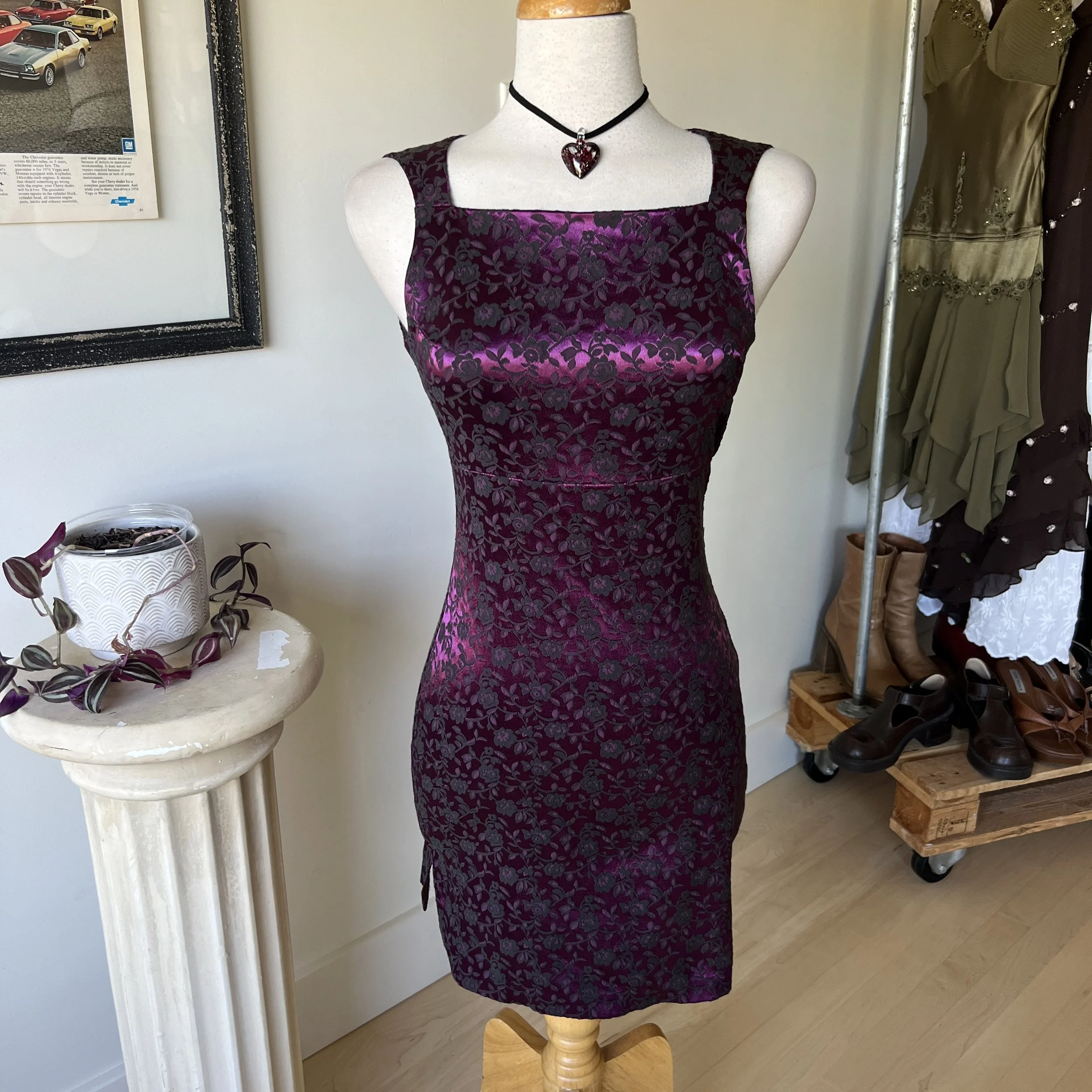 Vintage Grunge Bodycon Dress 