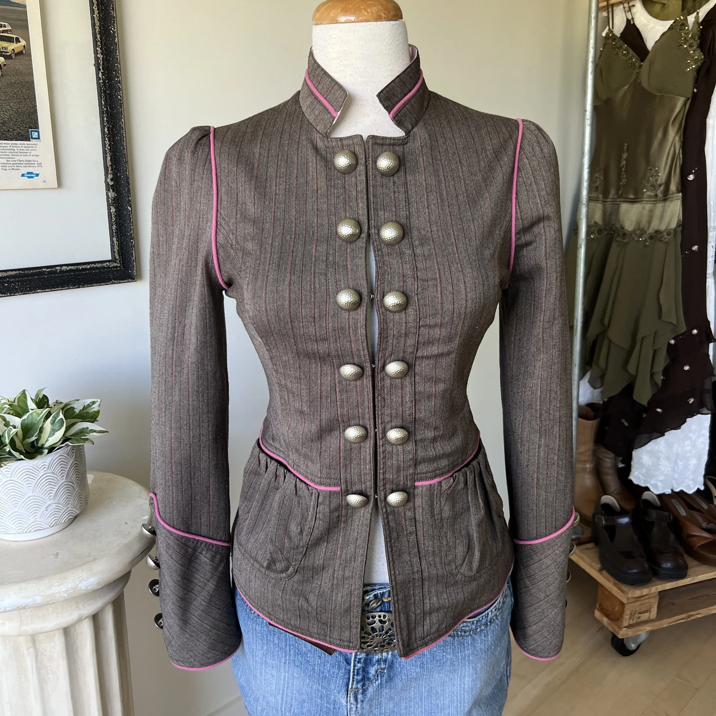 Vintage Peplum Jacket 