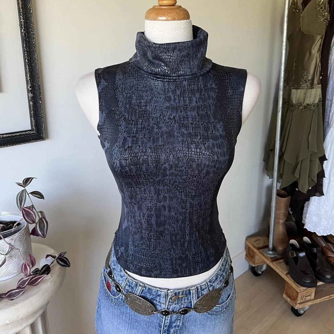 Snakeskin Going Out Top