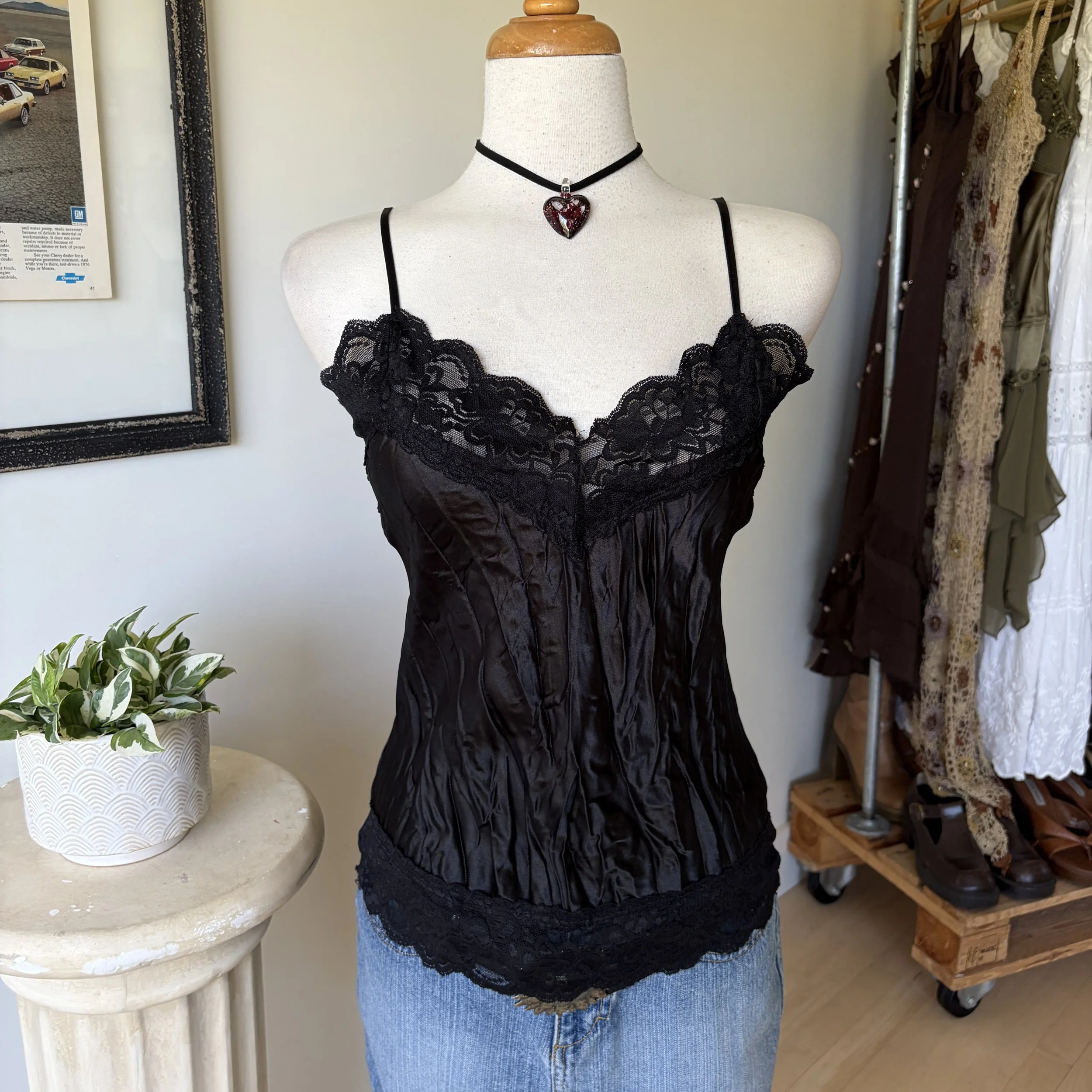Vintage Lace Tank Top