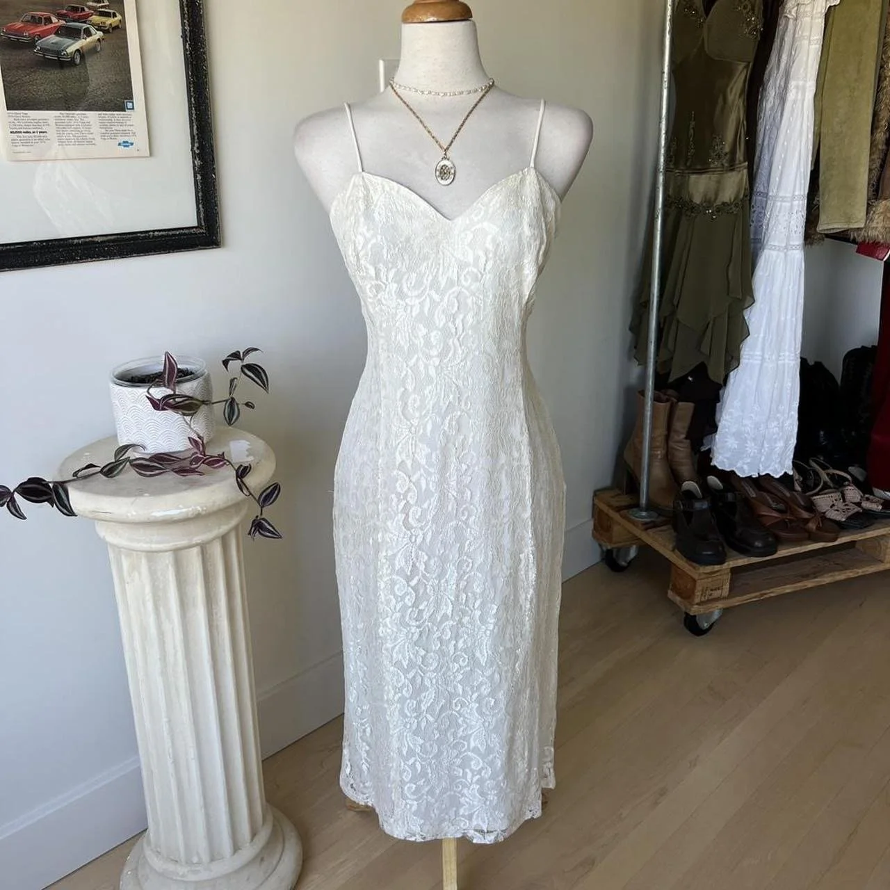 Floral Lace Bridal Dress