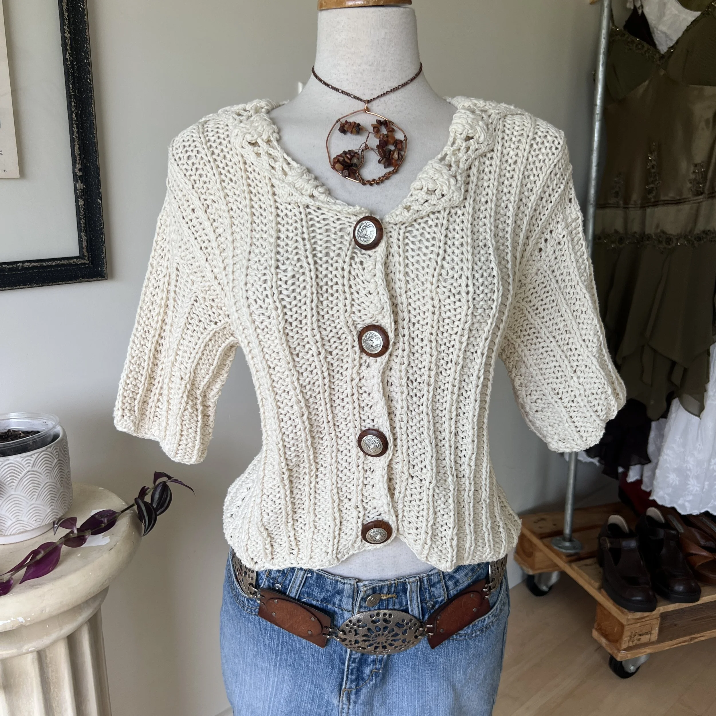 Vintage Chunky Knit Sweater 
