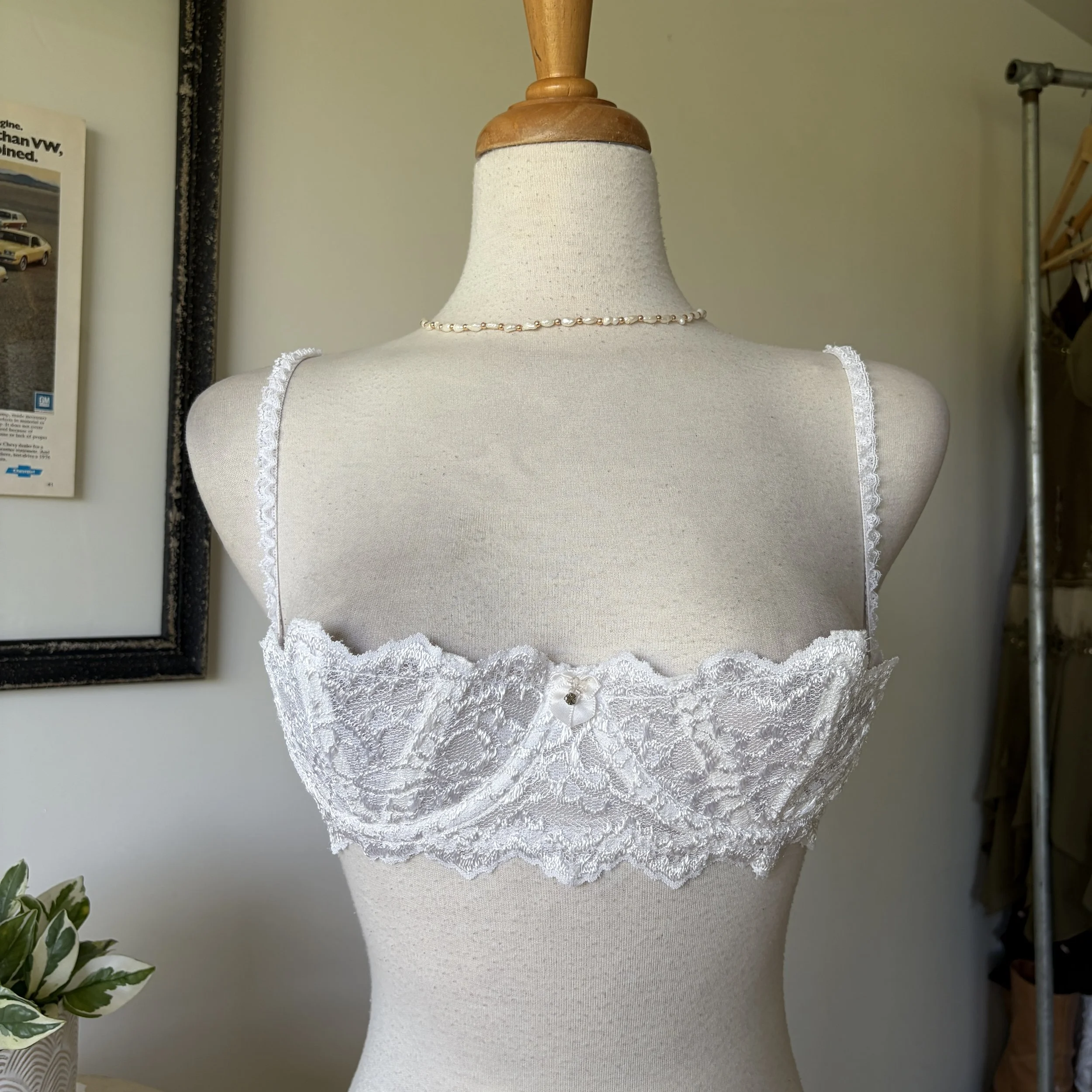 True Vintage Lace Bra  