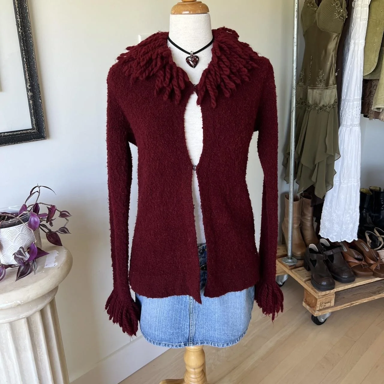 Chunky Open Knit Cardigan