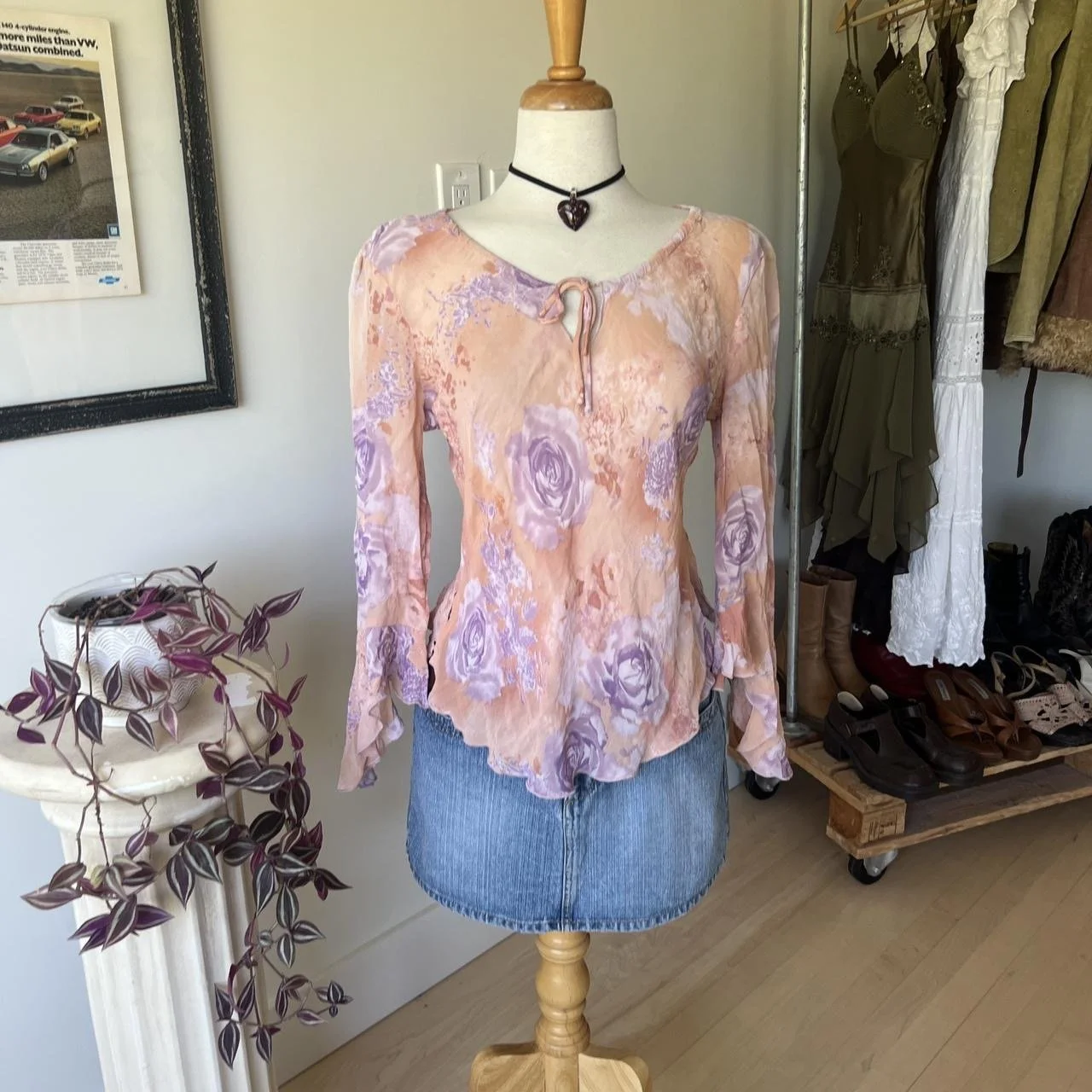 Floral Long Sleeve Top