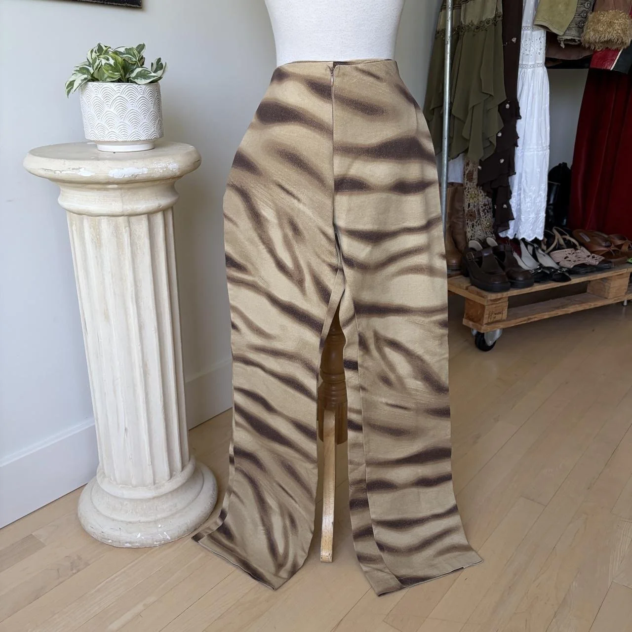 Vintage Animal Print Pants