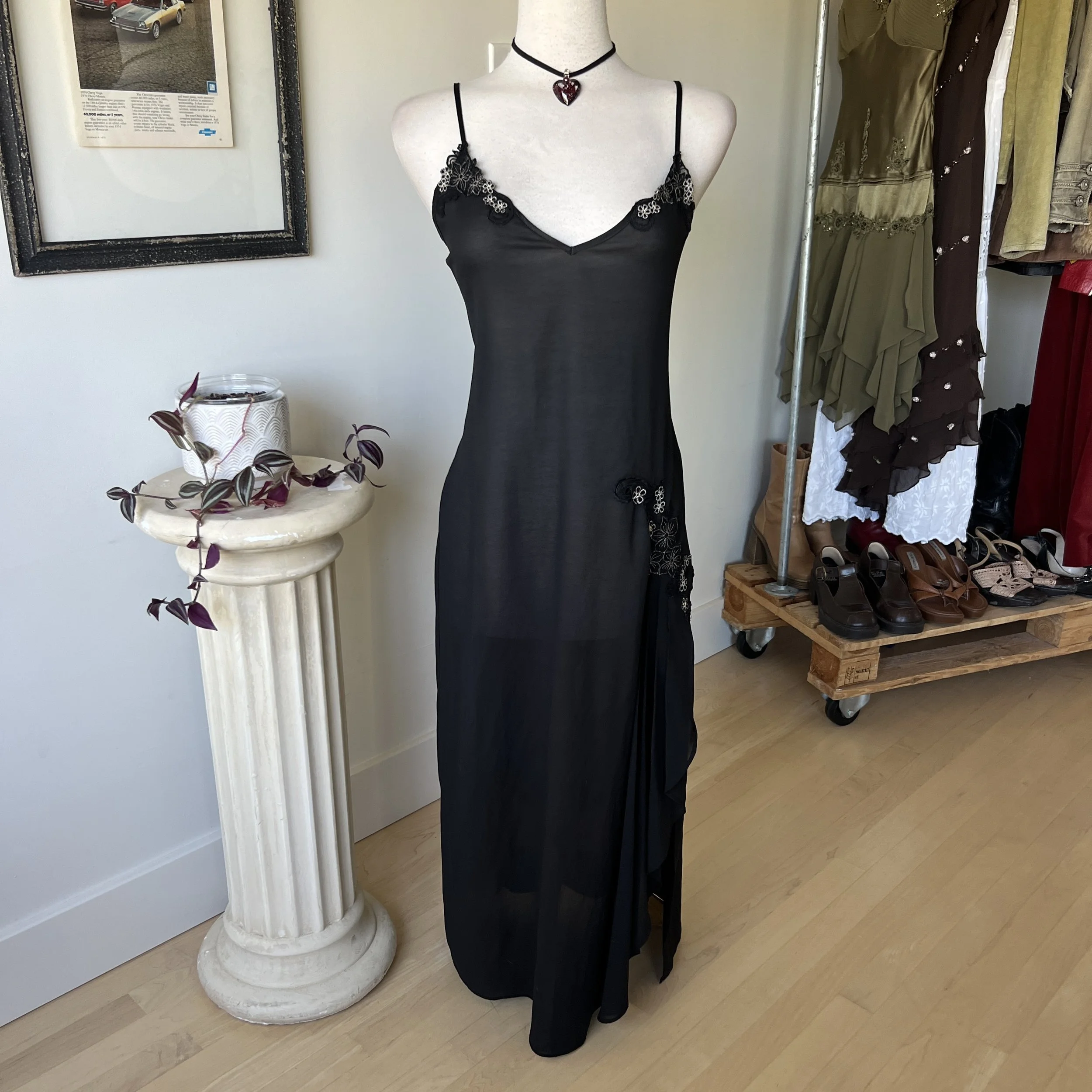 Long Maxi Slip Dress