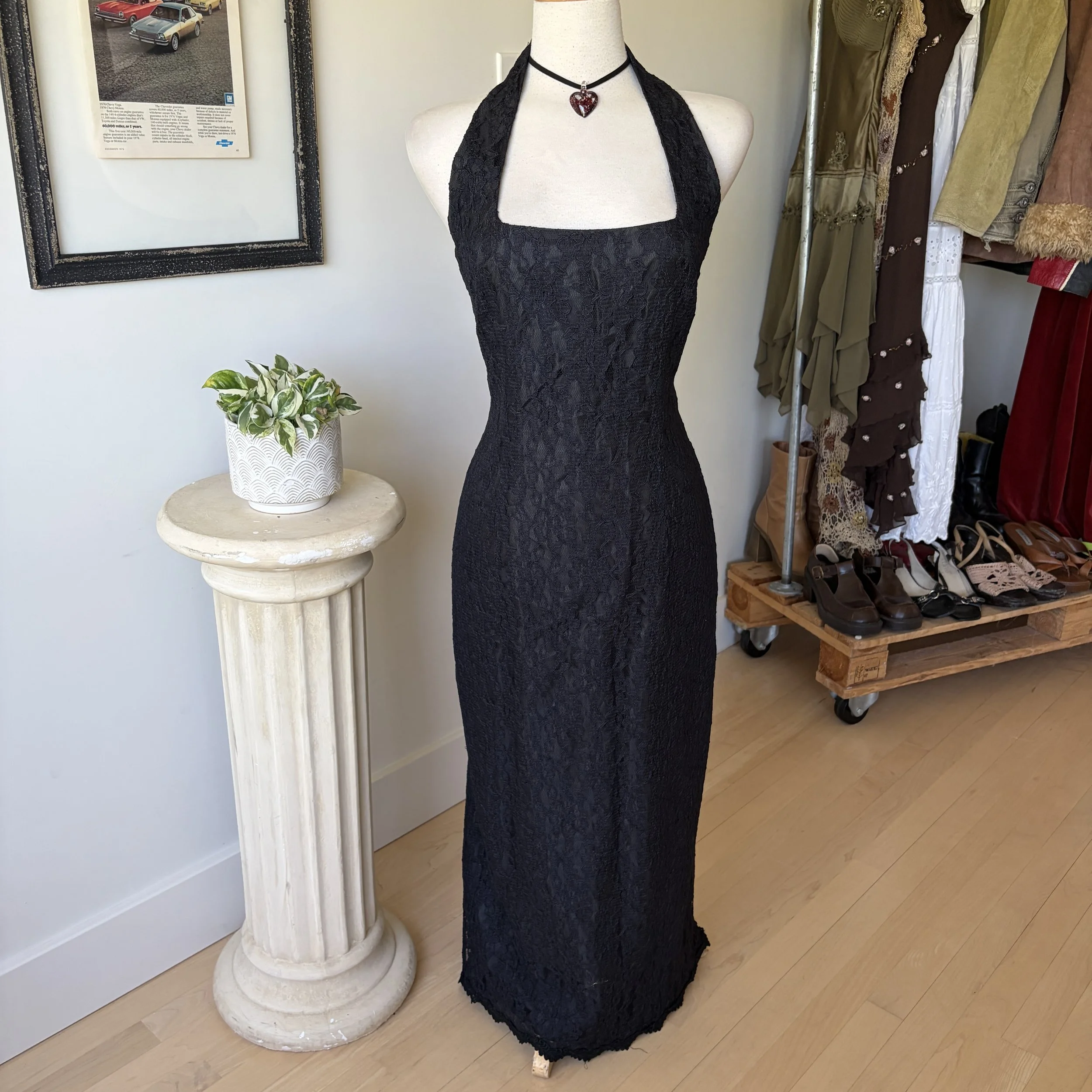 Floral Lace Formal Dress