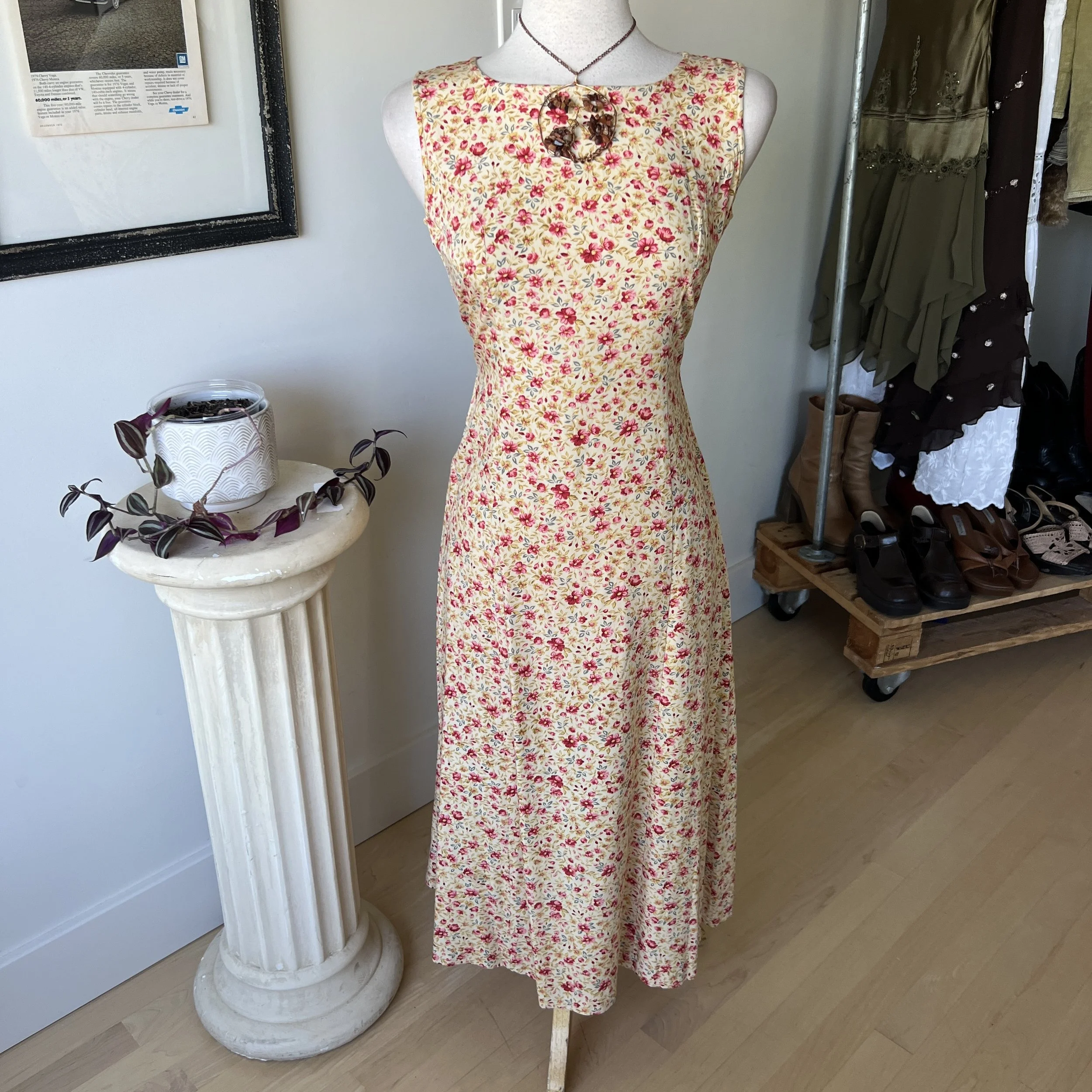 Boho Floral Maxi Dress 