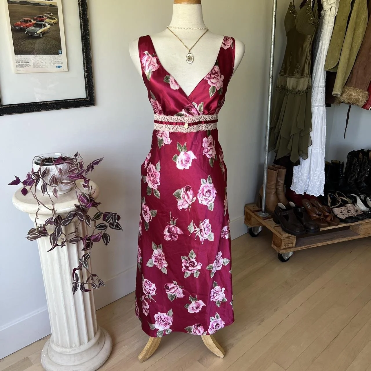 Long Maxi Slip Dress