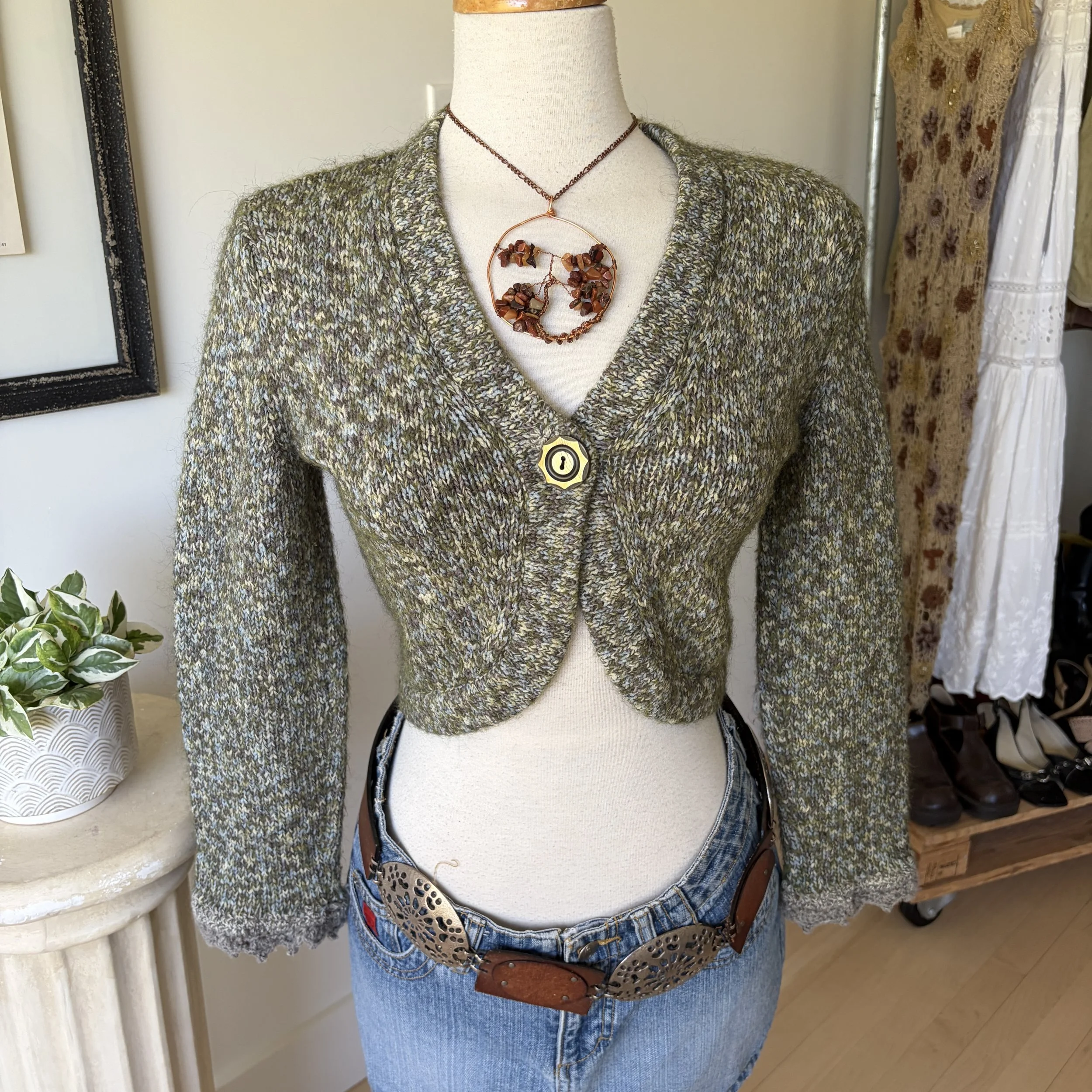Vintage Long Sleeve Cardigan
